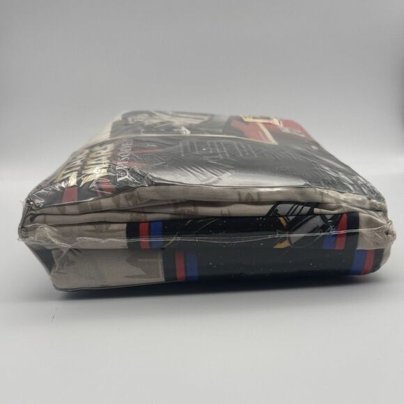 Star Wars 3 PC Twin Sheet Set Episode 1 Phantom Menace Naboo Starfighter Vintage - Picture 5 of 6